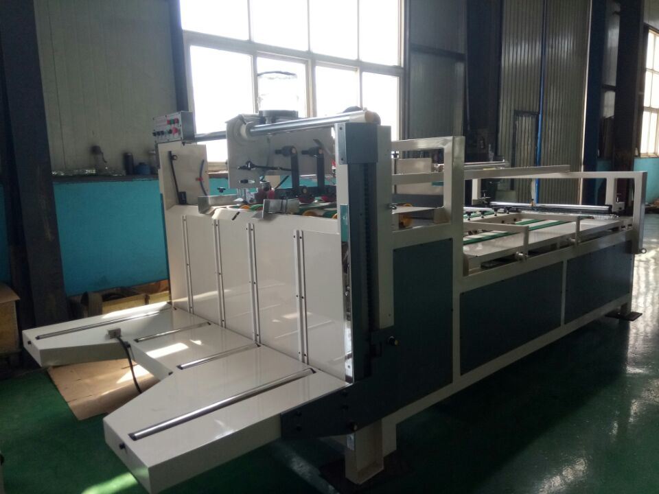 Semi Auto Corrugated Carton Boxing Making Folder Gluer Machine 9280