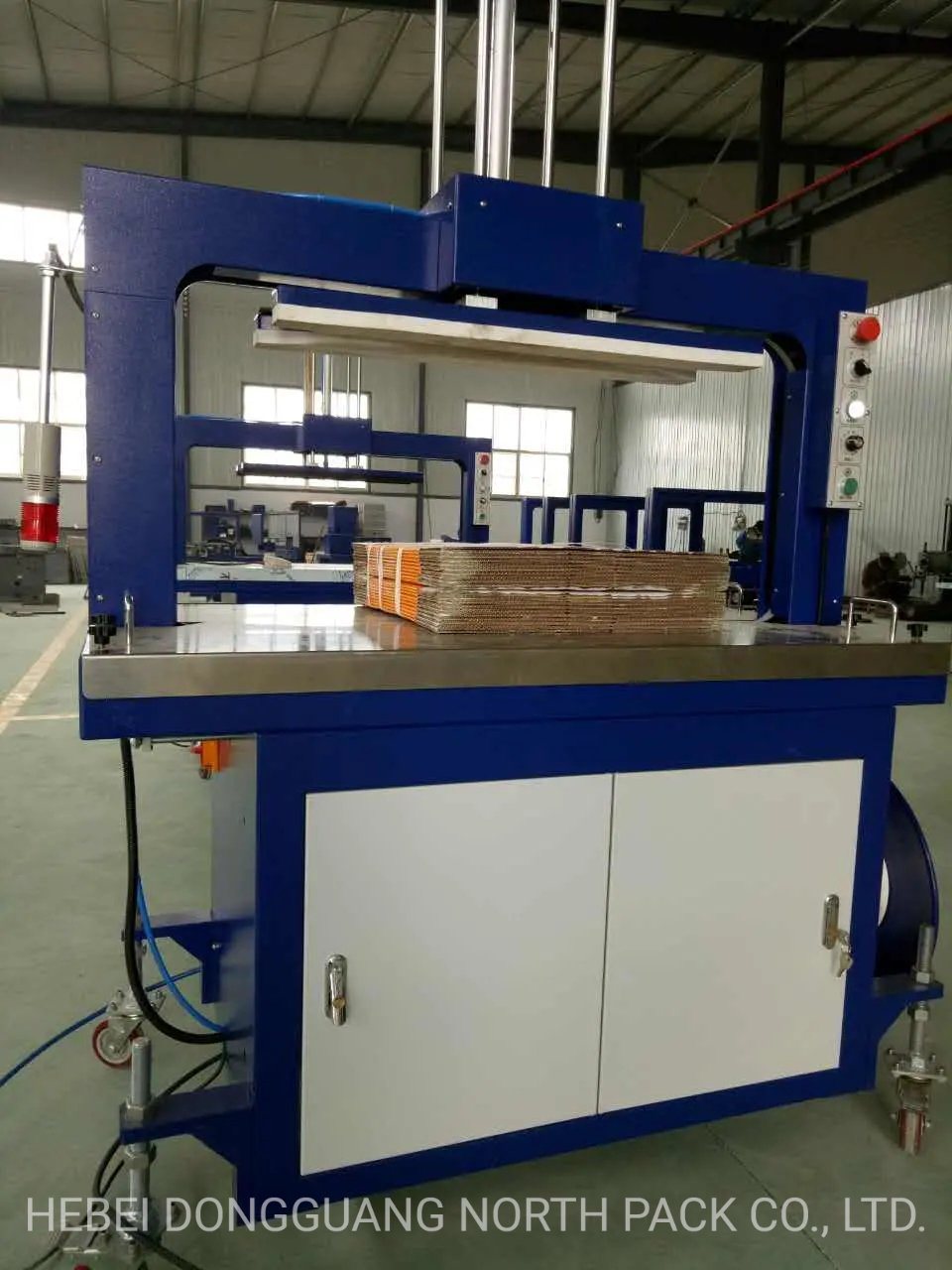 Automatic Carton Box PP Belt Strapping Bundling Machine