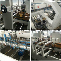 Automatic Corrugated Carton Box Folder Gluer Machine with Bottom Lock