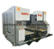 GSZX Online bottom folding high speed gluing machine with automatic flexo printing die-cutting machine and auto bundling machine