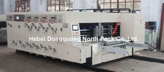 GSYKM Automatic Four Color Printing Slotting And Die cutting Machine